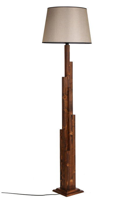 Opviq Lámpara de Pie de Madera Nogal 8301-6 Opviq Lámpara de Pie de Madera Nogal 8301-6
